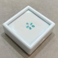 パライバトルマリン ペア ルース セット ブラジル産 0.25ct 5ピース 花のサムネイル