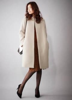 rouge vif ノーカラーコート 新品未使用のサムネイル