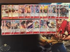 ワンピースカードゲーム 赤デッキパーツ まとめ売りのサムネイル