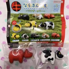 新品　未開封　ガチャ　牛　べこ　ならぶんですのサムネイル