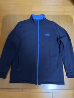 PUMA キッズ フルジップのジャケット（スウェット） 160cm ネイビーのサムネイル