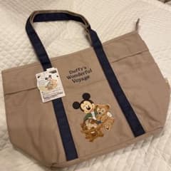 ダッフィー トートバッグ　ディズニーシーワンダフルヴォヤッジのサムネイル