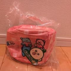 パンパンくんの日常ラウンドバニティポーチ