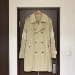 2008AW mastermind トレンチコート ベージュ majestic期 2008AW mastermind トレンチコート ベージュ majestic期 - メルカリ