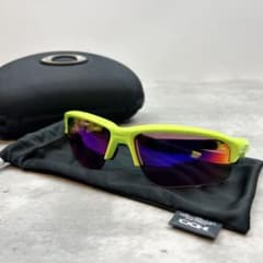 【新品未使用】オークリー サングラス フラックドラフト 蛍光イエロー 新品未使用】オークリー サングラス フラックドラフト 蛍光イエロー