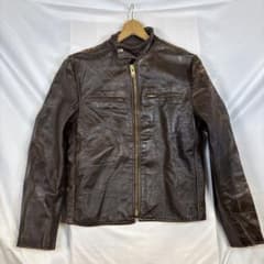 Lesco レスコ70sヴィンテージ レザーシングルライダースジャケット 44 Lesco レスコ70sヴィンテージ レザーシングルライダースジャケット 44