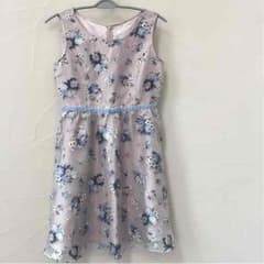 オンワード梶山 花柄シフォンワンピース. .。.:*・゜゜・*☆のサムネイル