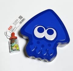 【任天堂OSAKA限定】スプラトゥーン イカすクッキー 缶のみ＆つめつめ消しゴムのサムネイル