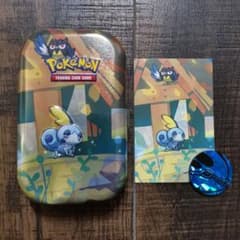 海外版 英語版 ポケモンカードゲーム ポケモンカード ガラル ミニ缶 メッソン②のサムネイル
