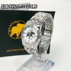 稼働】 HUNTING WORLD HW-405 シェル文字盤 腕時計 - メルカリ