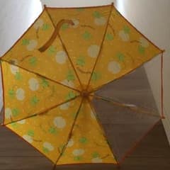 幼児 傘 かえる柄 35cmのサムネイル