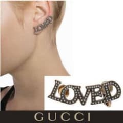 超美品！グッチGUCCI☆LOVED☆コスチュームパールシングルピアス☆片耳