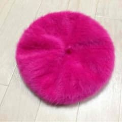 ピンクのベレー帽です。のサムネイル