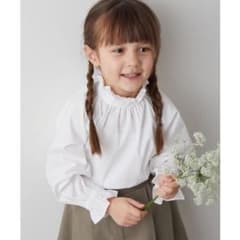 新品⊿riziere⊿ノーアイロンスタンドフリルブラウスのサムネイル