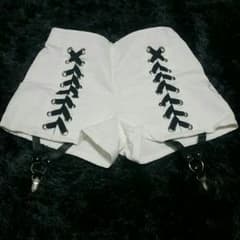 【SALE】GLAD NEWS♡スピンドルガーターショートパンツのサムネイル