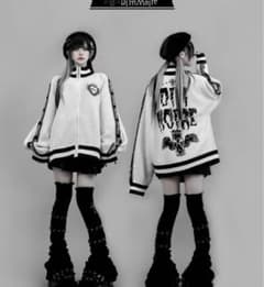 ⚠️最終値下げ⚠️ dimmoire ニットジャージトップス【White】 DimMoire【ディムモアール】ニットジャージトップス/White