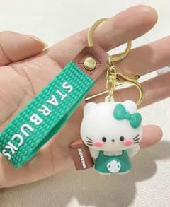 可愛い Starbucks キーホルダー·キーリングのサムネイル