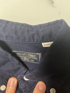 FREAK'S STORE メンズ 長袖シャツ ネイビー Mのサムネイル