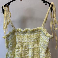 ALLISON BROWN キャミワンピース イエローのサムネイル