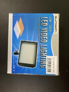 Suntech CN-304 LED ビデオライト 未開封 箱・付属品完備 - メルカリ