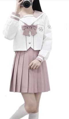 セーラー服　ピンク　コスプレのサムネイル
