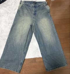 PULL&BEAR ワイドレッグ デニムパンツのサムネイル