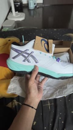 ASICS シューズ ホワイト ミントグリーン ASICS SKY ELITE | Mercari