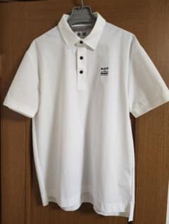 ホワイトポロシャツ BLACK lab.