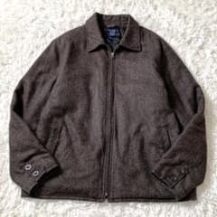 希少美品✨大きいサイズ 00s OLD GAP ヘリンボーン ウール ブルゾン 