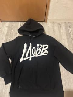 MOBB. ブラック フード付きパーカーのサムネイル