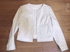 soo様専用 値下げ！ジル スチュアート ノーカラージャケットのサムネイル