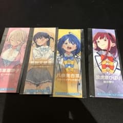 負けヒロインが多すぎる！ガガガ文庫 香り付き しおり コンプセット4枚