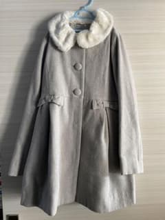 メゾピアノジュニア　コート　L グレーのサムネイル