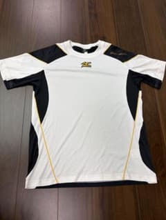 Mizuno Pro 半袖プラクティスシャツ ホワイト/ブラック Lのサムネイル