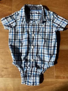GAP チェック柄ロンパースのサムネイル