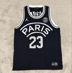 激レア！psg ジョーダン タンクトップ ノースリーブ L 黒 - メルカリ