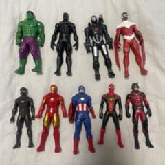 マーベル　フィギュア　9体セットのサムネイル