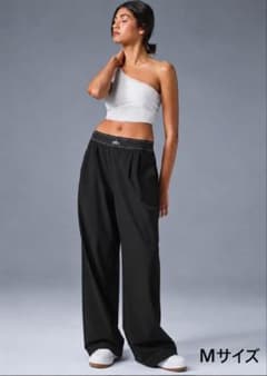alo yoga Suit Up トラウザー ブラック M【新品】のサムネイル