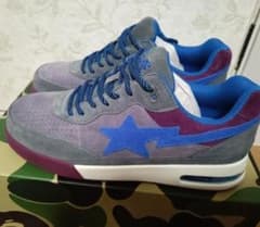 A BATHING APE スニーカー ブルー BAPE STA サイズ10のサムネイル