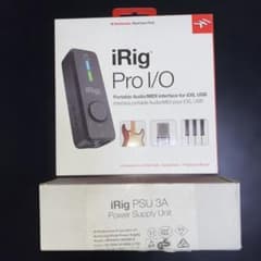 iRig Pro I/O オーディオインターフェイス PSU 3A付属 IK Multimedia iRig Pro I/O PSU 3A セット販売 - メルカリ
