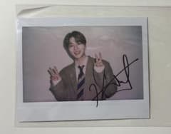 禁婚令 キムウソク 直筆サイン チェキ - メルカリ