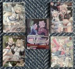 ホロライブカード フワワ・モココ・アビスガード OSR1枚・SR4枚セット