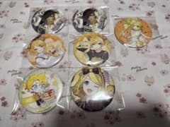 鏡音リン　鏡音レン　缶バッジ