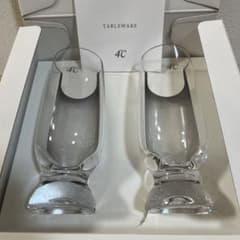 4℃ ロングタンブラー　グラス　コップ　ペアのサムネイル