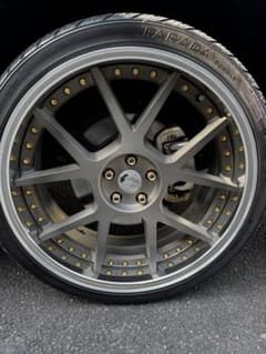 レオンハルト ZE-STEIN 22インチ 美品RXレクサス PARADAタイヤのサムネイル