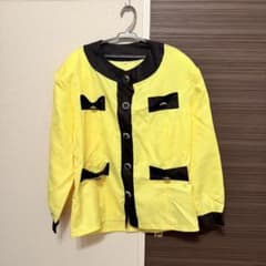 イエロー ブラック コスプレ ジャケット Mサイズのサムネイル