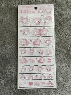 マイメロピアノ4サイズステッカーのサムネイル