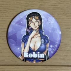ワンピース 10th PARTY! マット缶バッジ ロビン - メルカリ
