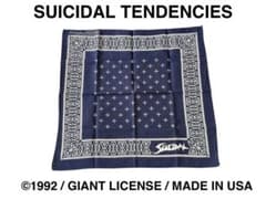 SUICIDAL TENDENCIES ©1992 GIANT バンダナUSA製のサムネイル