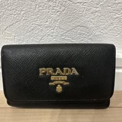 PRADA サフィアーノレザー 6連キーケース ブラックのサムネイル